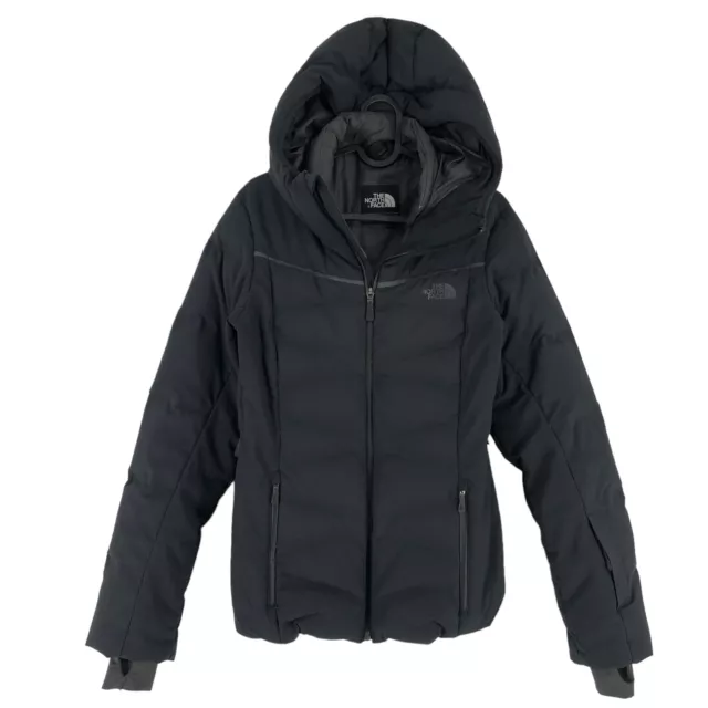 The North Face Donna con Cappuccio Giù Sci Giacca Misura XS