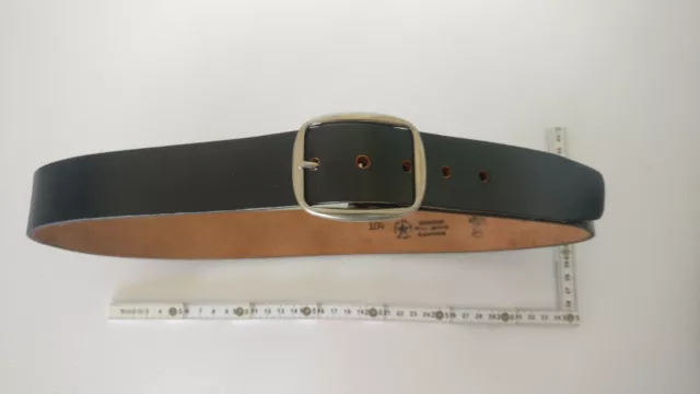 NOS HARLEY DAVIDSON WINGS Belt Genuine Full Grain Cowhide S-34 104 crafted USA