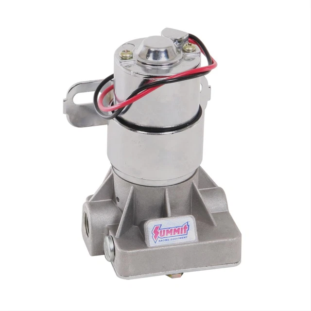 Summit Racing Fuel Pump Electric External Universal Aluminum Gas Each
