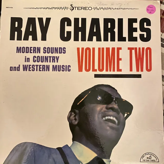Ray Charles 1962 Modern Sounds In Country And Western Music Vol 2 Play Tested