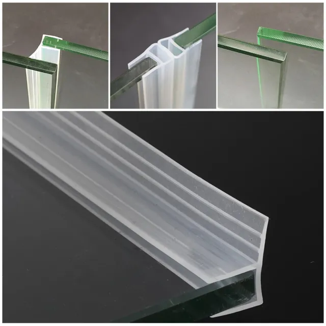 Striscia di tenuta in gomma silicone trasparente resistente 6/8/10/12 mm lunghezza 2 M impermeabile