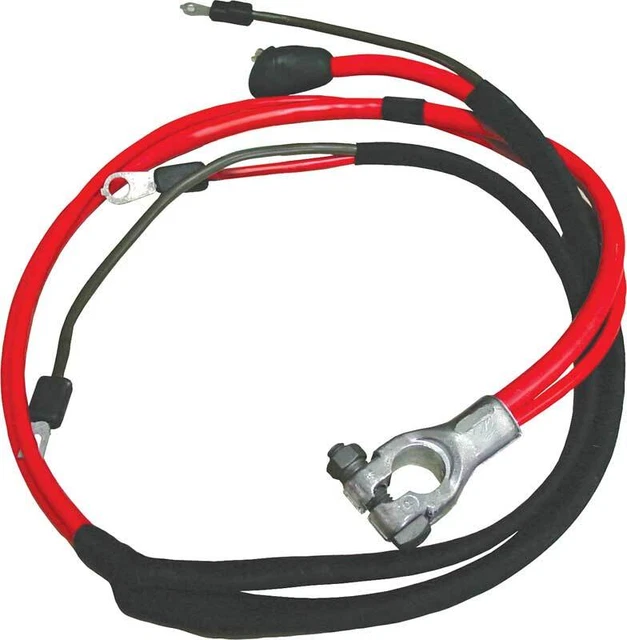 1968 Mopar B-Body Positive Battery Cable - Small Block With Split Starter Lug
