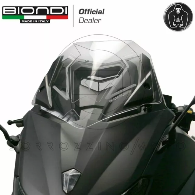 Biondi Cupolino Basso Spoiler Trasparente Yamaha T-Max Tmax 530 2012 2013 2014