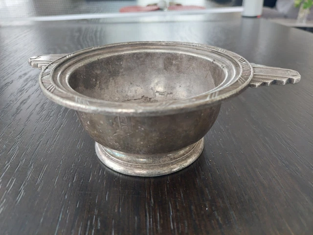 Gorham Art Deco Dollar Steamship Lines Bowl, Silver Soldered - 10oz - 014627