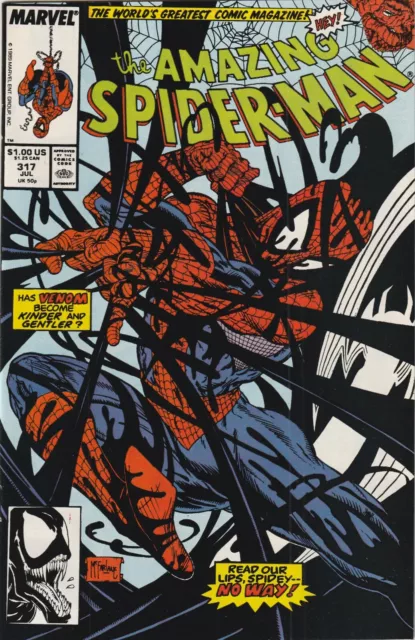 The Amazing Spider-Man # 317 Cover A VF/NM Marvel 1989 Early Venom Appearance