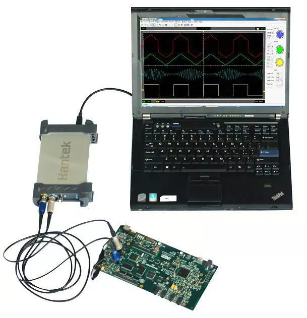 New Hantek6022BE PC USB 2CH Digital Oscilloscope 20MHz 48M 2