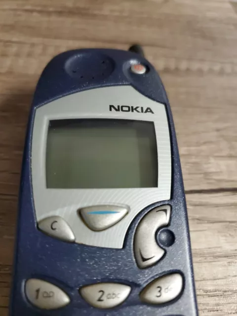 Vintage Nokia 5165 Cell Phone NSW-1NX Cingular Blue UNTESTED 2