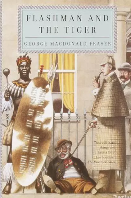 Flashman and the Tiger by George MacDonald Fraser (English) Paperback Book