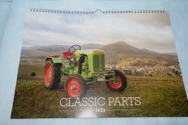 GRANIT KALENDER 2023 Oldtimer Traktoren Landmaschinen Classic Parts EUR