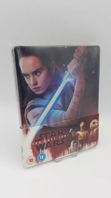 STAR WARS DIE LETZTEN JEDI 3D Blu-Ray Steelbook Sammlung LAST JEDI SKYWALKER