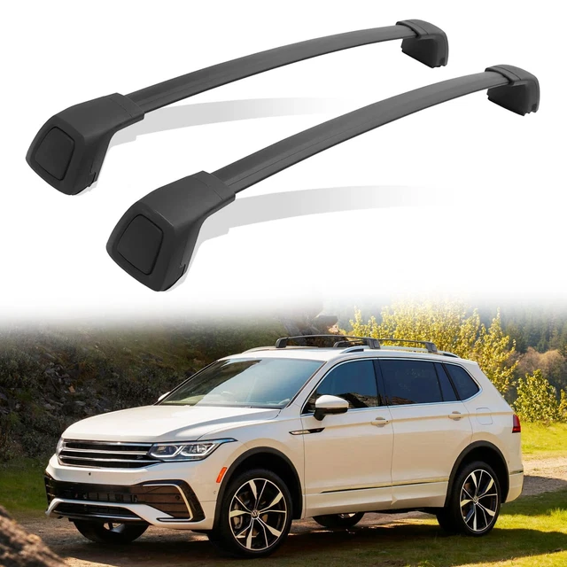 LOCKABLE CROSS BARS for Volkswagen VW Tiguan 20182023 Luggage Roof