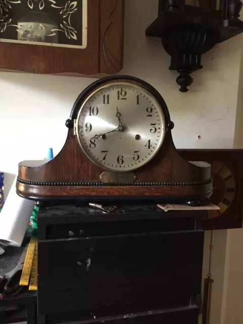 vintage 1924 german HAC non chiming mantel clock