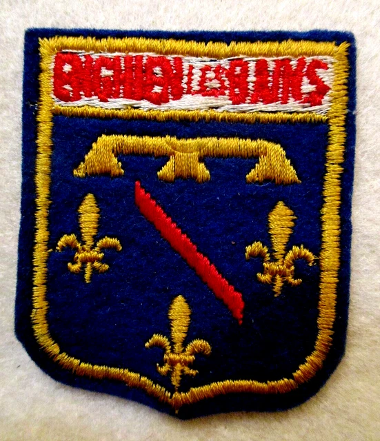 INGHIEN LES BAINS CREST ♣ VAL D'OISE ♣ ISLAND DE FRANCE ♣ Embroidered ♣