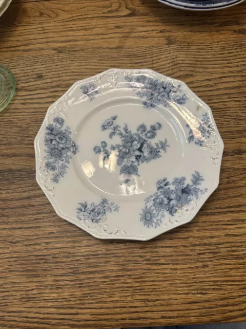 Grindley Chatsworth Blue  10” Plate