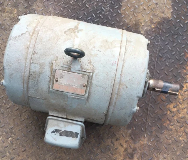 GE 20HP ELECTRIC Motor 5K256AN2030 1760rpm 208V 3ph Industrial General