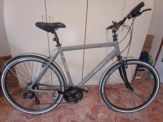 Bici Ghidini Shimano  City Bike Trekking  28'' Bicicletta 10 Velocita' Alluminio