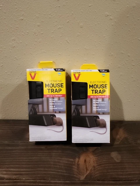 Lot of 2 Victor M250S Electronic Mouse Trap 100% Kill No Touch Latest Design #47 Lot of 2 Victor M250S Electronic Mouse Trap 100% Kill No Touch Latest Design #47