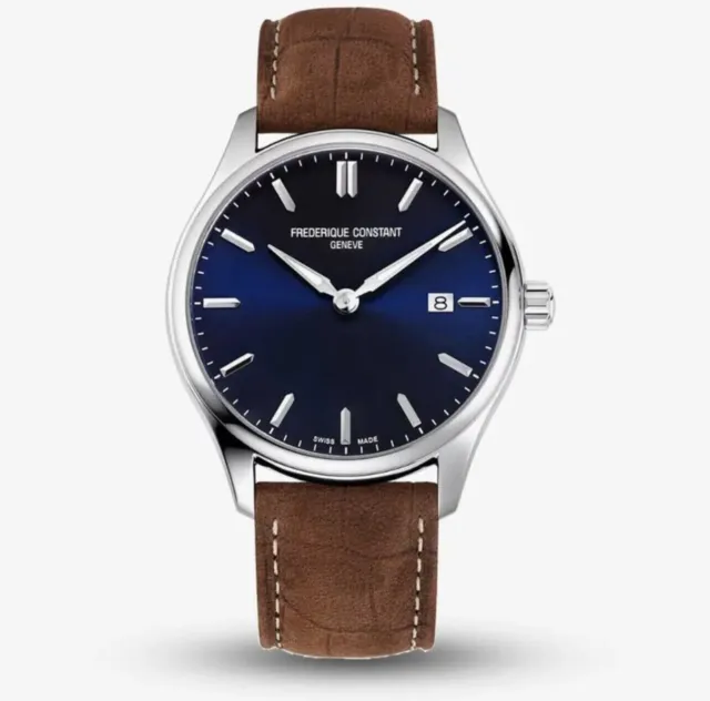 Orologio da uomo Frederique Constant Classics Blu - FC-220NS5B6B/NUOVO SENZA ETICHETTE