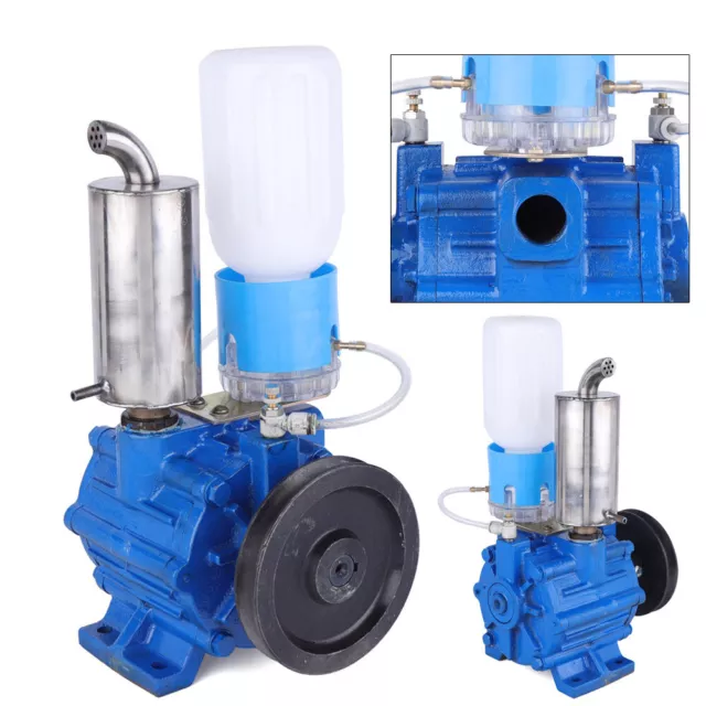 250L /min Electric Milking Machine Vacuum Pump For Farm Cow Sheep Goat Milker US