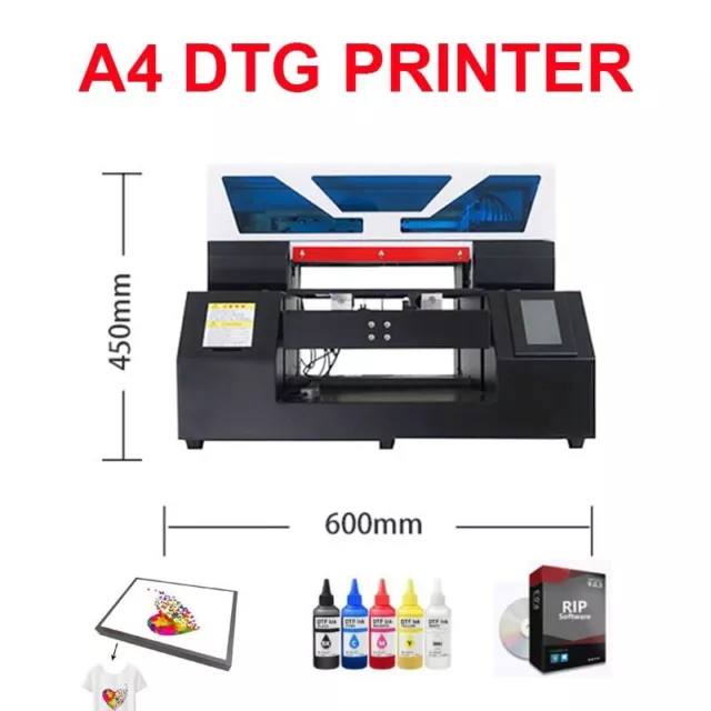 Impresora A3-DTG EPSON 1390 L800 para prendas de color oscuro claro impresora de camiseta