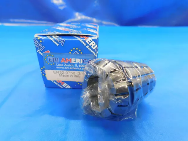 New Eri America Er32 Collet Size 3/4 Made In Italy Er32-0750 .75 .7500 Er 32