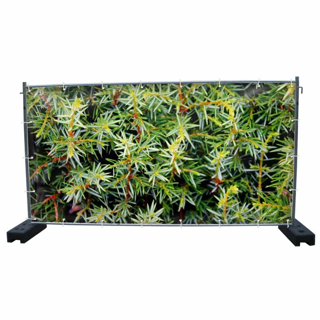 340 x 173 cm | Hecke Bauzaunbanner, Garten, Sichtschutz (1852)