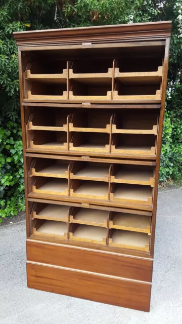 Mahogany 24 Drawer Shop Haberdashery Cabinet