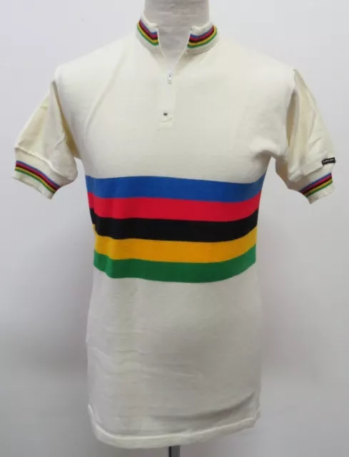 World Championships Shirt Maglia Maillot Ciclismo Cycling Jersey Wool Vintage