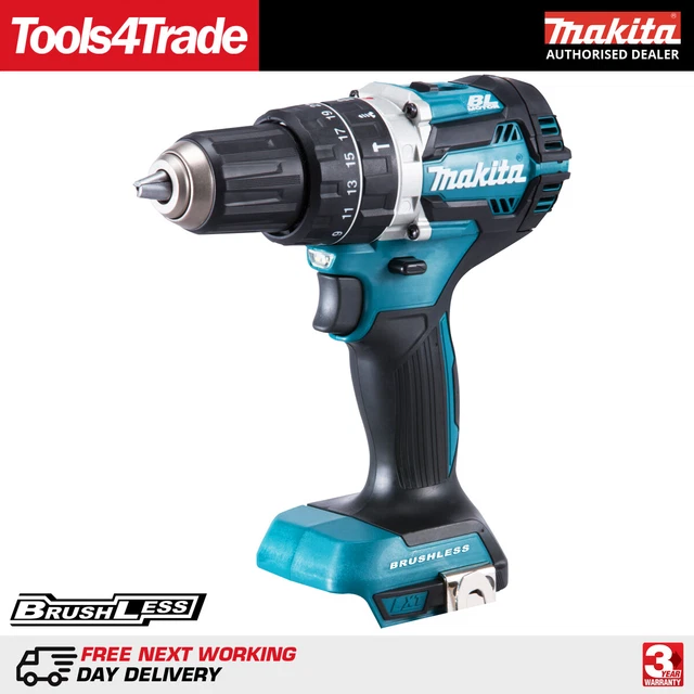 MAKITA DHP484Z 18V LXT Cordless Brushless Combi Hammer Drill Driver