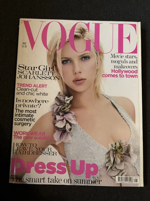 VOGUE MAGAZINE: MAY 2004 - Scarlett Johansson Fast Dispatch £9.00 ...