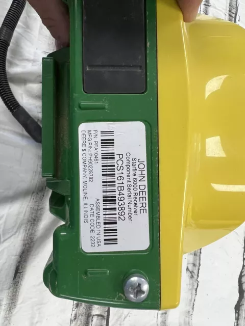 john deere starfire 6000 receiver