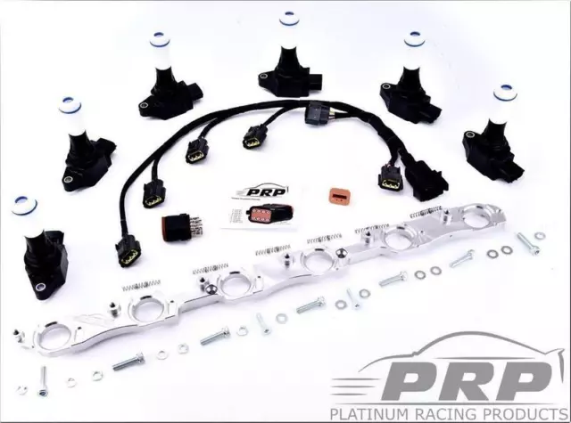 Platinum Racing Products for 1JZ & 2JZ R35 COIL BRACKET KIT- silver