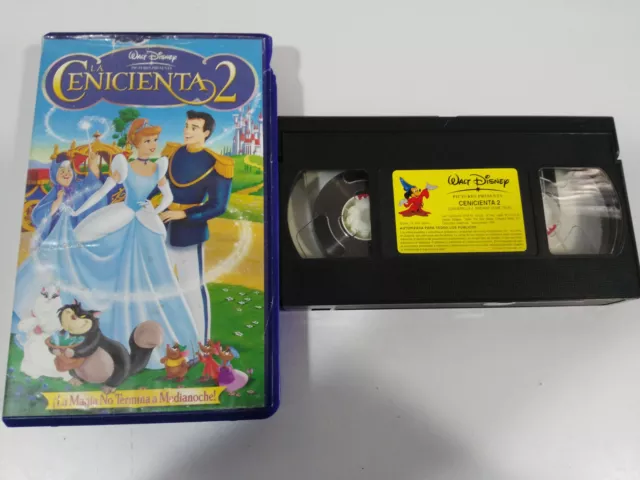La Cenicienta 2 - Vhs Walt Disney Tape Castellano 2002