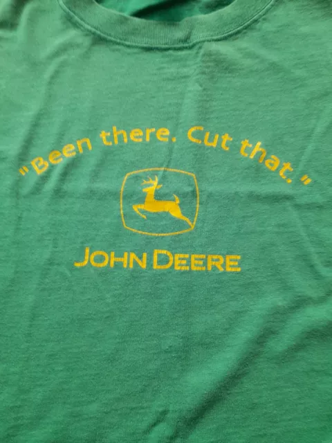 Farmer's T-shirt JOHN DEERE Tractors. Large.