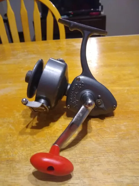 Zebco 11TG Gold Fishing Reel Trigger Spinning Made in USA Vintage Good  Working