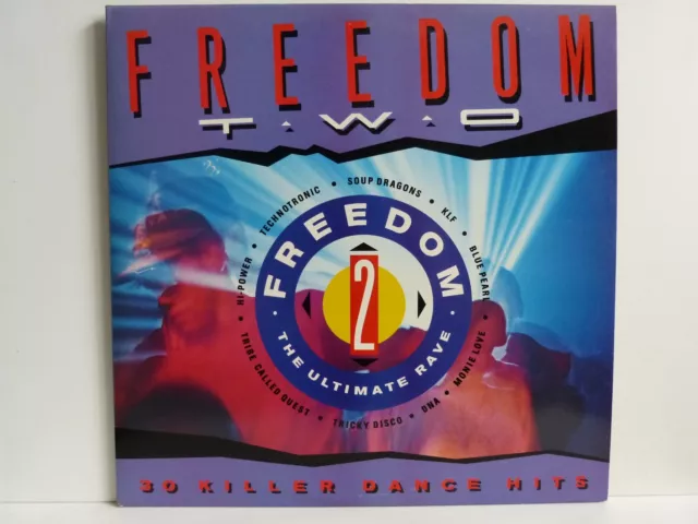 Freedom Two The Ultimate Rave – DoLP – Sampler / Trax Music BWTX 4 von 1990