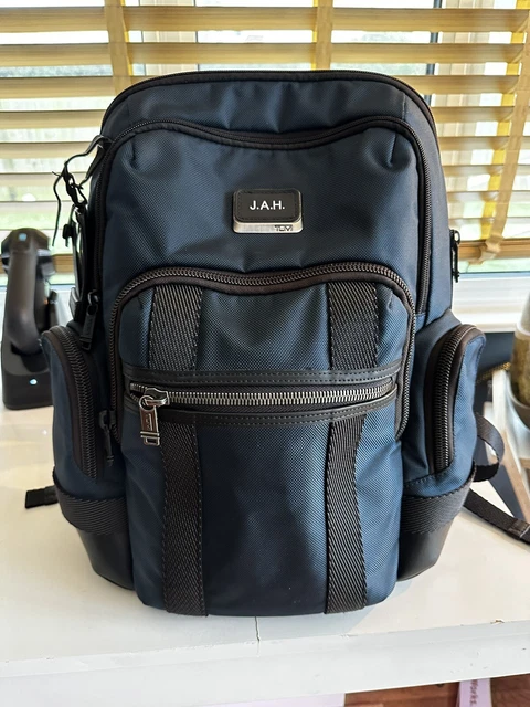 Tumi Alpha Bravo Backpack - navy & Spotless.