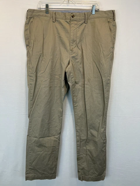 Polo Ralph Lauren Brown 40/34 Straight Leg Regular Fit Chino Pants Mens