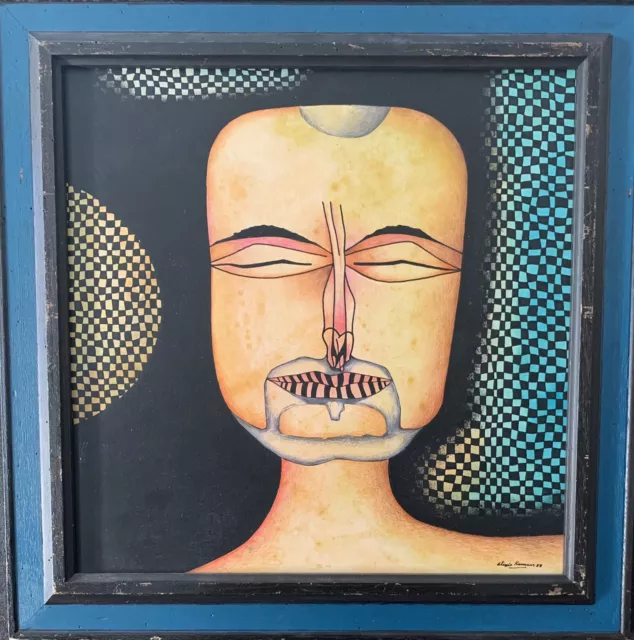 Alexis Keunen / Hommage a Paul Klee Portrait 2