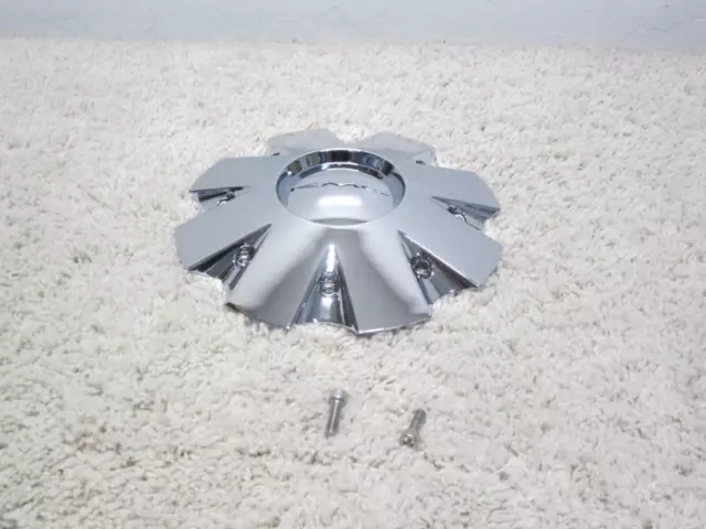 Kmc 841L210 New Custom Alloy Wheel Chrome Bolt On Center Cap #2F-3