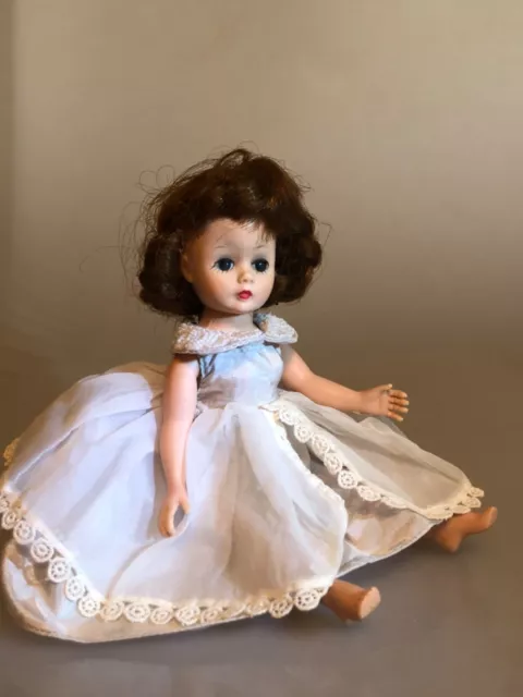 vintage early 60s Madame Alexander doll,  9 inches tall