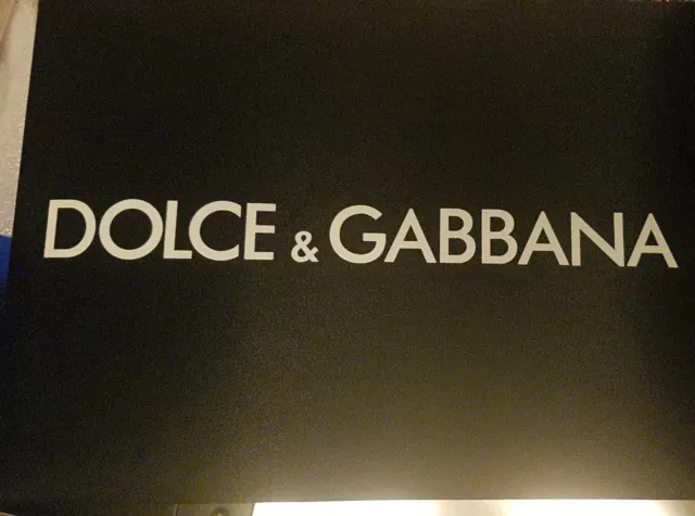 Dolce & Gabbana Parfums Felt Like Empty Box Gift Some Damage UPS Tracking Number 2