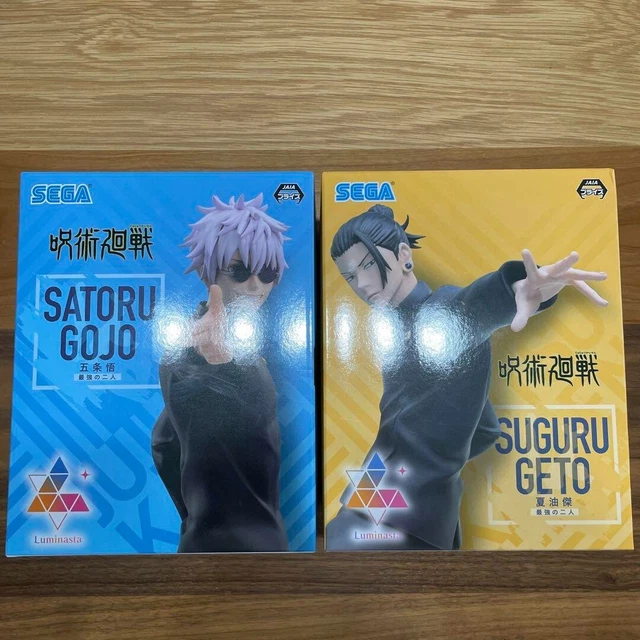 SEGA Luminasta Jujutsu Kaisen Figure – Satoru Gojo & Suguru Geto, 2023 Japan Import