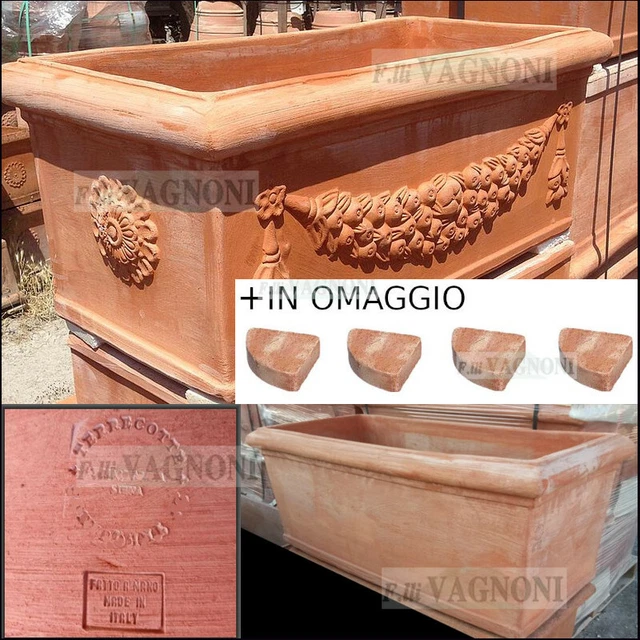 Vasi rettangolari in terracotta (2026) I Più Venduti
