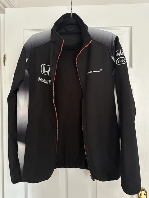 MCLAREN F1 HONDA Soft Shell Jacket Size MENS - M Medium