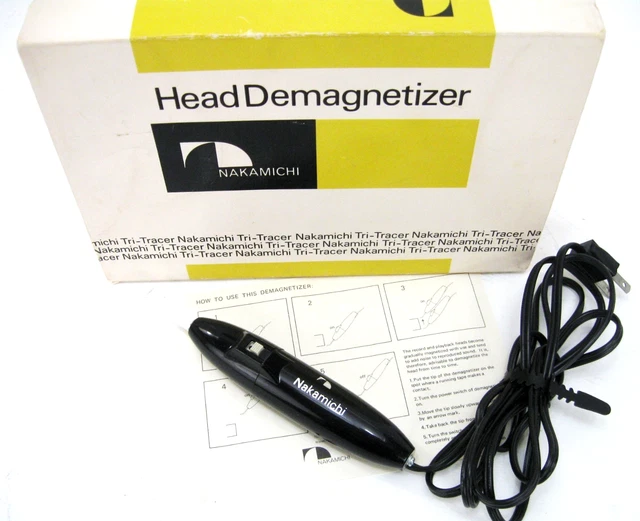 NAKAMICHI VINTAGE TAPE Head Demagnetizer Tested In Box