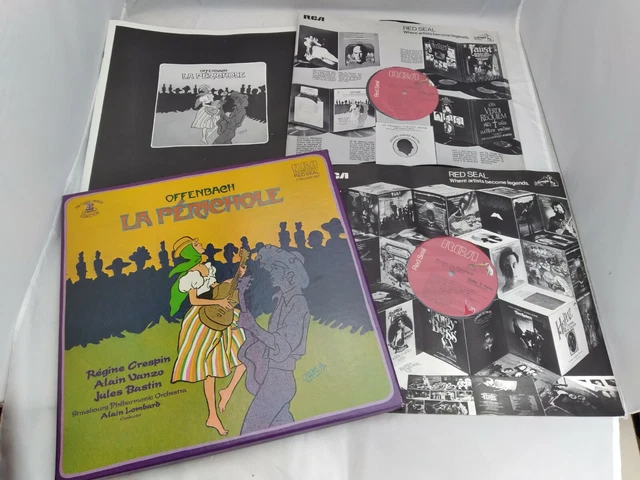 OFFENBACH LA PERICHOLE, Alain Lombard 2 LP Box Set W