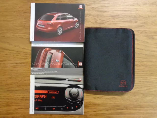 Seat Ibiza ST Owners Handbook/Manual and Pack 08-12