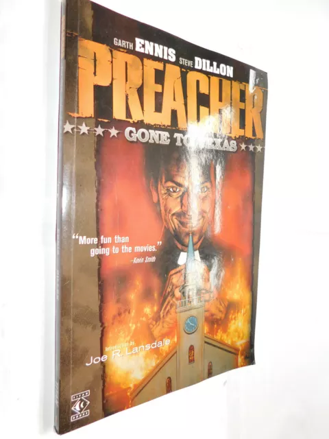 Preacher Gone To Texas Garth  Ennis & Steve Dillon PB 1996 graphic novel