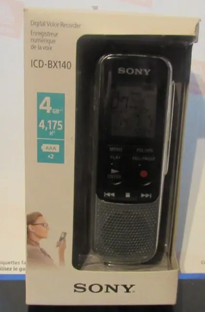 Sony Digital Voice Recorder ICD-BX140